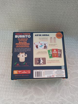 Throw Throw Burrito - Juego de cartas