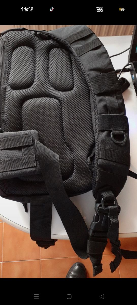 Zaino tattico Defecon nero