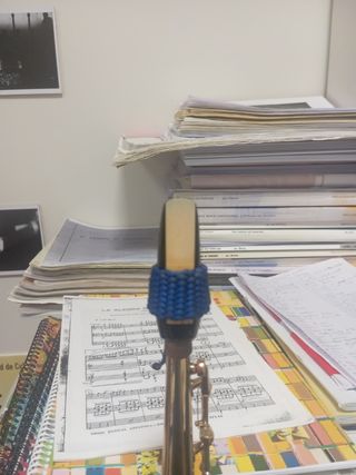 Abrazadera Saxo Soprano (también para requinto)