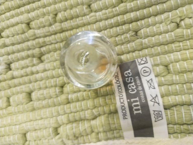 Alfombra verde mi casa