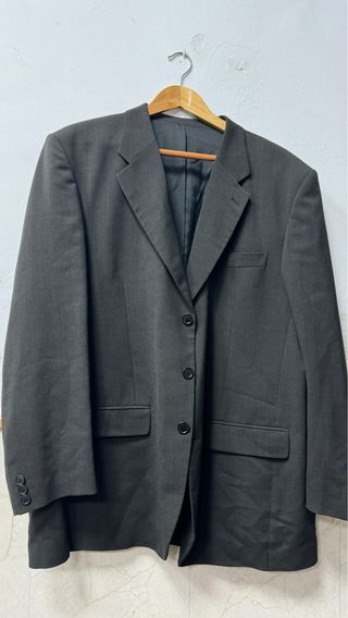 Traje chaqueta gris hombre - Talla 58