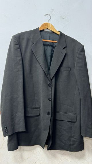 Traje chaqueta gris hombre - Talla 58