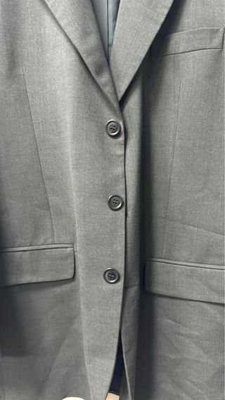 Traje chaqueta gris hombre - Talla 58