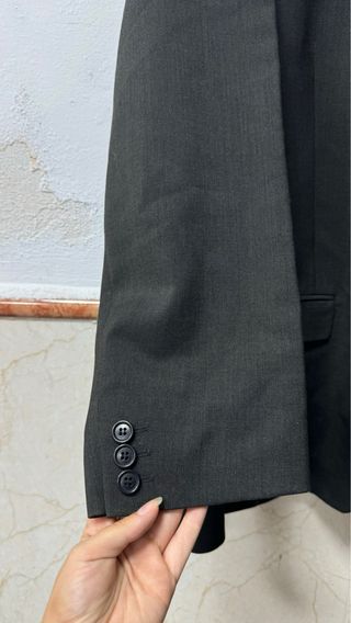 Traje chaqueta gris hombre - Talla 58