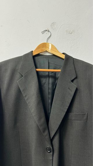 Traje chaqueta gris hombre - Talla 58