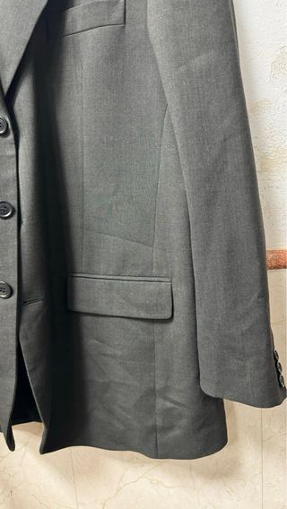 Traje chaqueta gris hombre - Talla 58