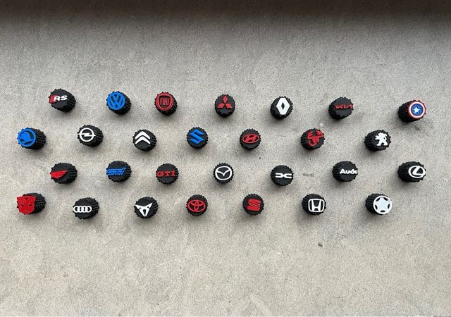 Tapones válvula rueda Toyota GR 3D