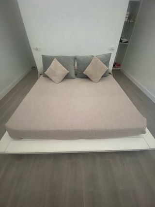 Cama Tatami Blanca 240x240cm