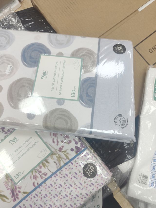 Juego sábanas microfibra 180cm