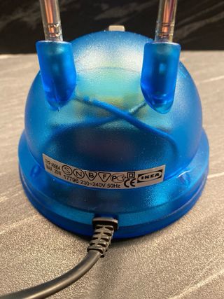 Lampada vintage  IKEA Espressivo blu