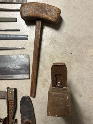 Herramientas carpintero vintage