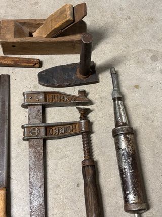 Herramientas carpintero vintage