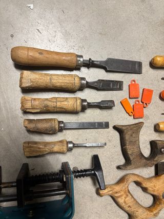 Herramientas carpintero vintage