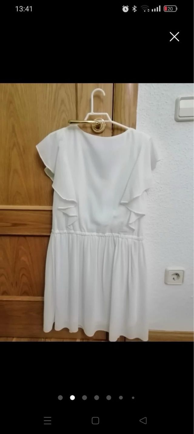 Vestido blanco verano talla M