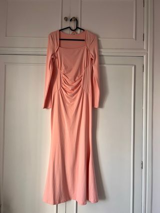 Vestido rosa eventos - Talla s