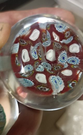 Murano N°2 coppia murrine diametro 5,5