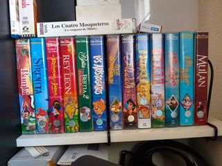 VHS Disney Clásicos precio a convenir.