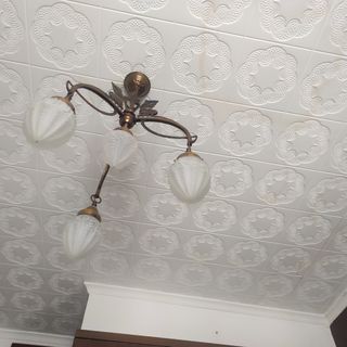 Lámpara art nouveau antigua. Oferta para hoy 220€