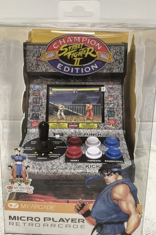 Mini Arcade Capcom Street Fighter II