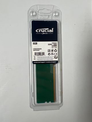 RAM Crucial 8GB DDR4 3200Mhz CL22