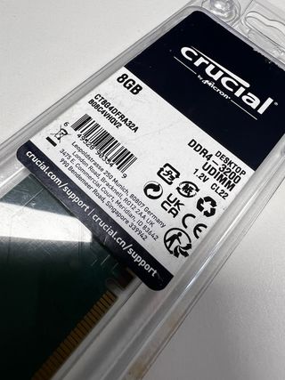 RAM Crucial 8GB DDR4 3200Mhz CL22