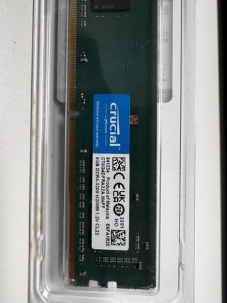 RAM Crucial 8GB DDR4 3200Mhz CL22