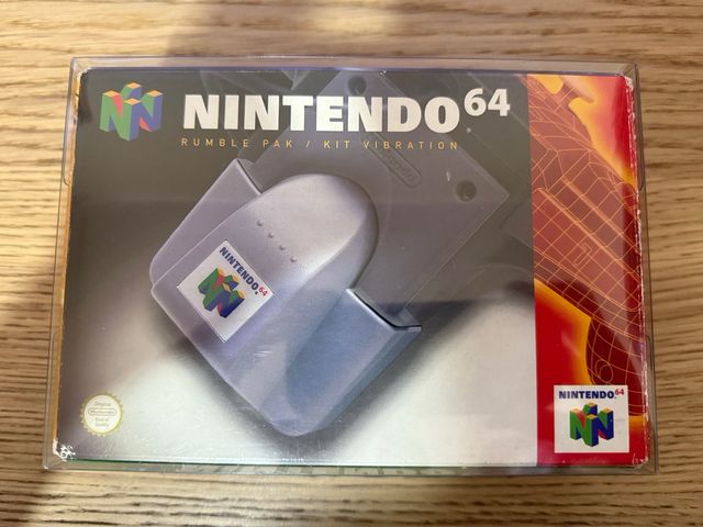 Caja Nintendo 64 Rumble Pak PAL España