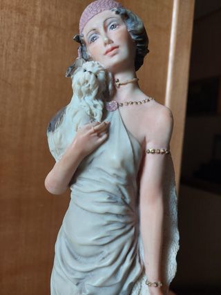 2 Statue Capodimonte Balcari 28cm