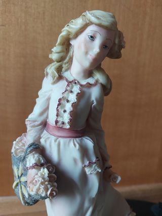 2 Statue Capodimonte Balcari 28cm