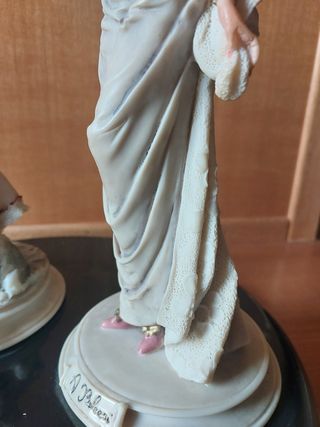 2 Statue Capodimonte Balcari 28cm