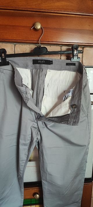 Pantaloni Liu Jo Uomo Grigio Tg 50
