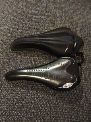 Sillín bici Italia + funda