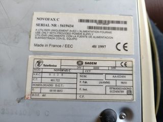 Fax NOVOFAX Teléfono con contestador