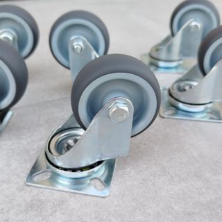 Lote 6 ruedas giratorias para muebles