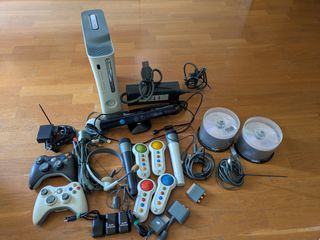 Xbox 360 blanca + accesorios