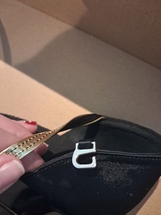 Zapatos baile salsa-bachata dorados 40