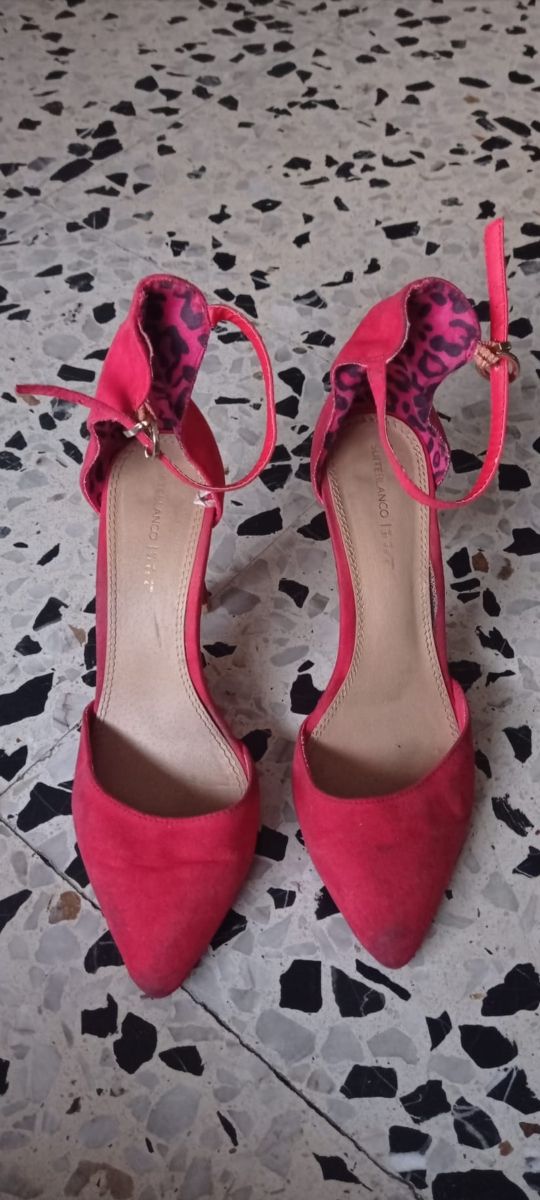 Tacones rojos 9cm -talla 37