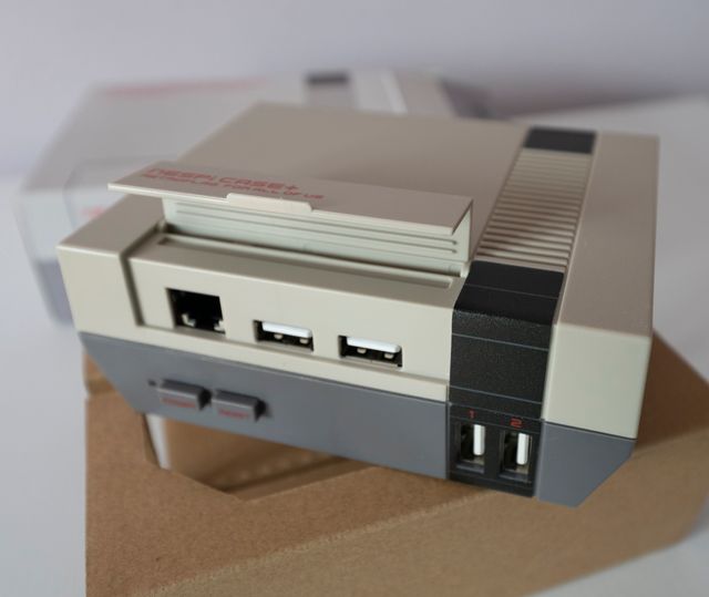 Caja NES raspberry pi 3