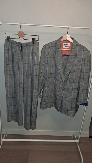 Traje Bimba y Lola - Gris y Azul