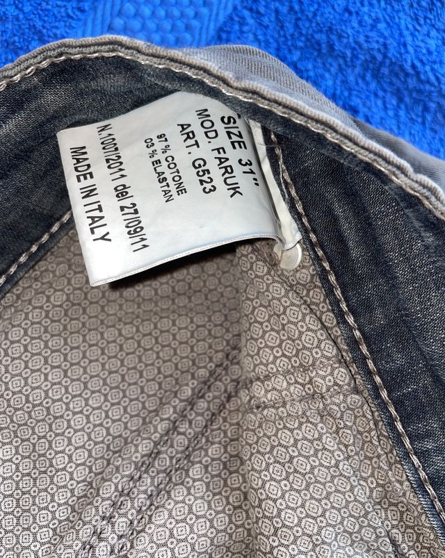 Pantalone FiftyFour skinnyfit grigio 45