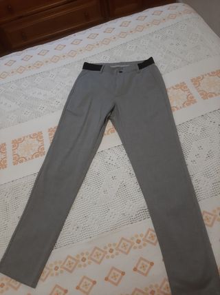Pantalon ZARA Hombre Gris