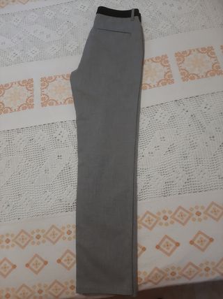 Pantalon ZARA Hombre Gris
