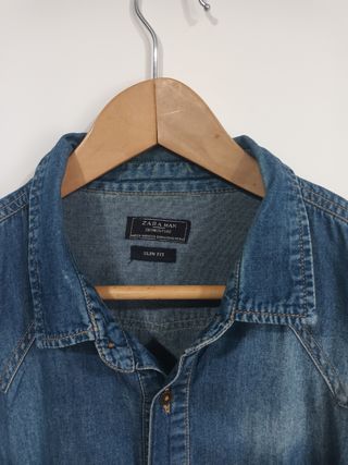 Camisa vaquera Zara Man - Slim Fit