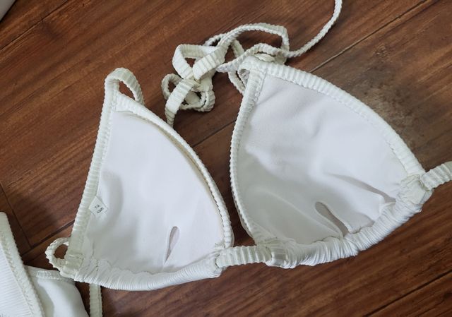 Bikini bianco Made in Italy S-XS