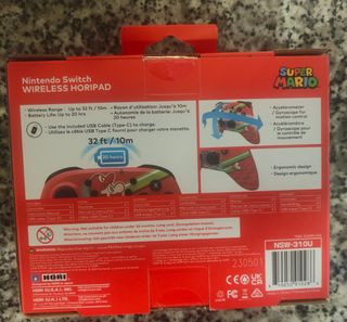 Mando Hori Horipad inalámbrico Super Mario Switch