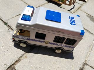 Furgón policía Playmobil usado