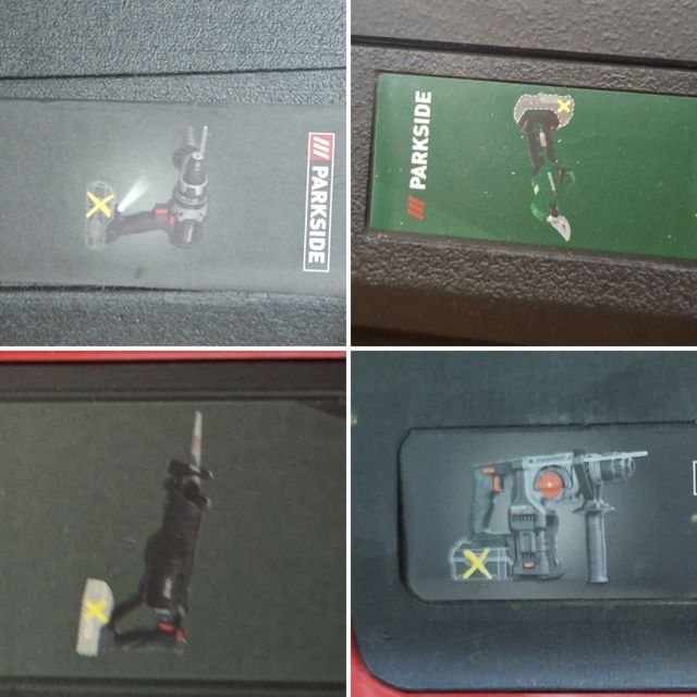 Maletines PARKSIDE diferentes