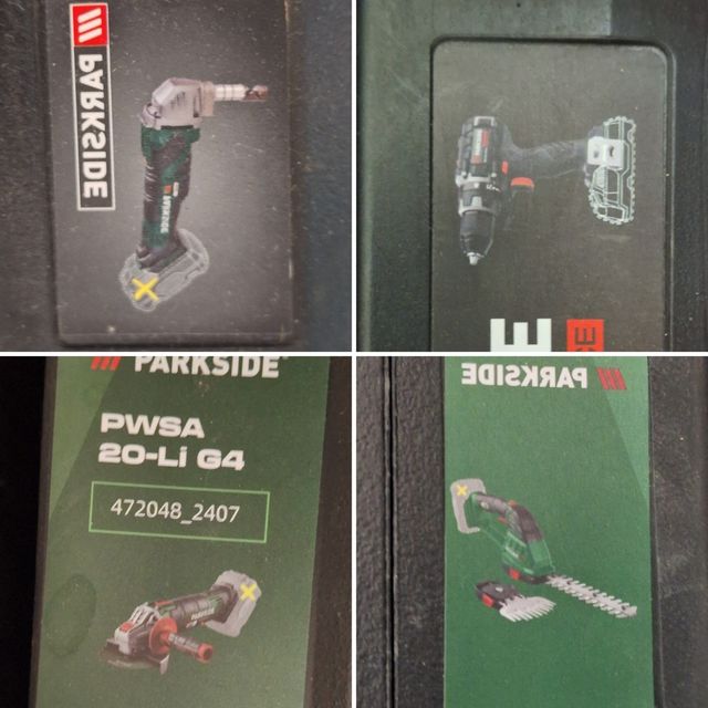 Maletines PARKSIDE diferentes