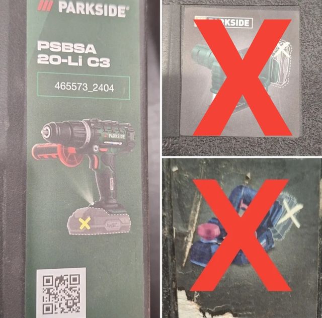 Maletines PARKSIDE diferentes