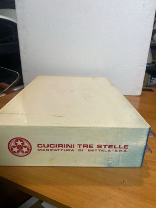 MOBILETTO CUCIRINI TRE STELLE VINTAGE CASSETTIERA